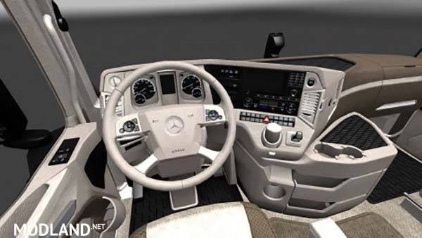 Mercedes MP4 Cream Brown Interior