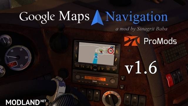 Google Maps Navigation for ProMods