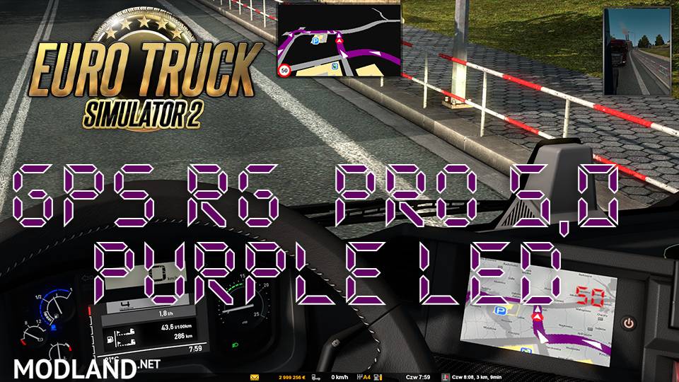 GPS RG PRO 5,0 PURPLE LED