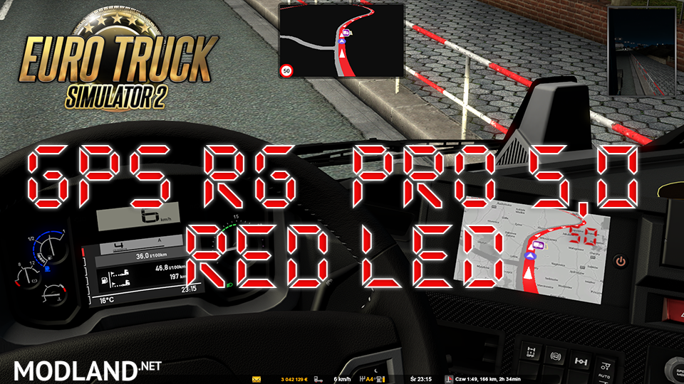 GPS RG PRO 5,0 RED LED