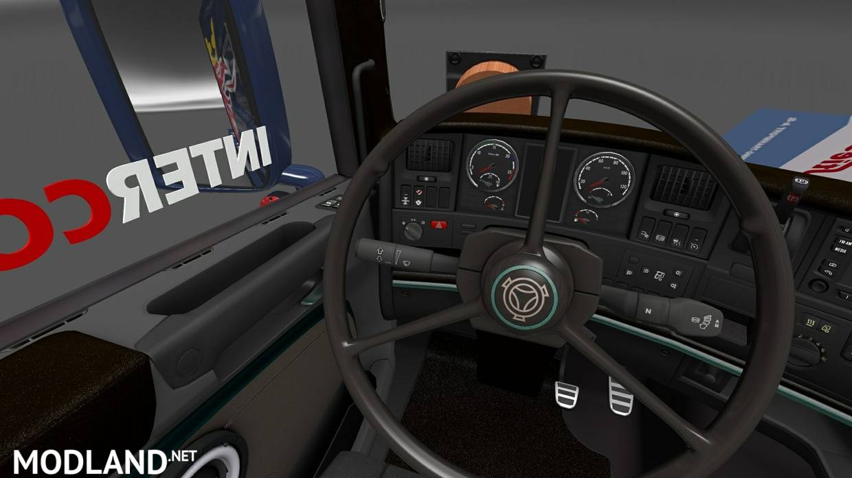 Scania RJL Special Interior dark brown 