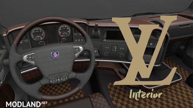 Louis Vuitton Interior for Scania R