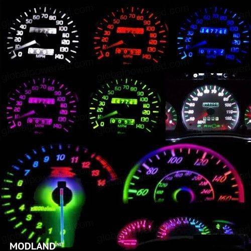 Dashboard Light For all Trucks ETS 2