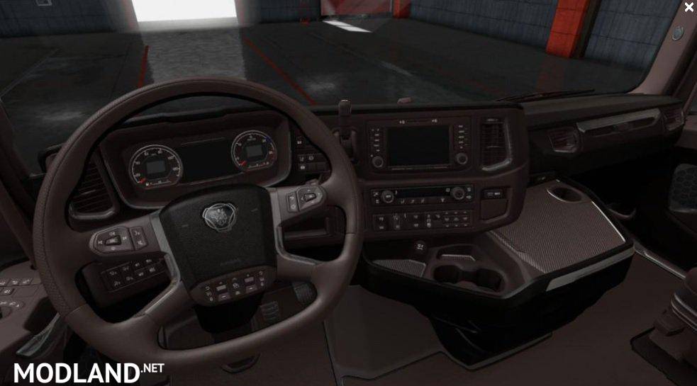 Scania NextGen 2016 â€“ Exclusive Brown Interior 1.36.x