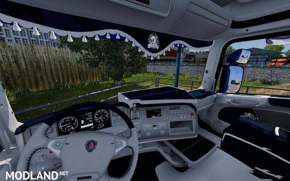 Scania RJL CMI Blue|White Interior 1.30