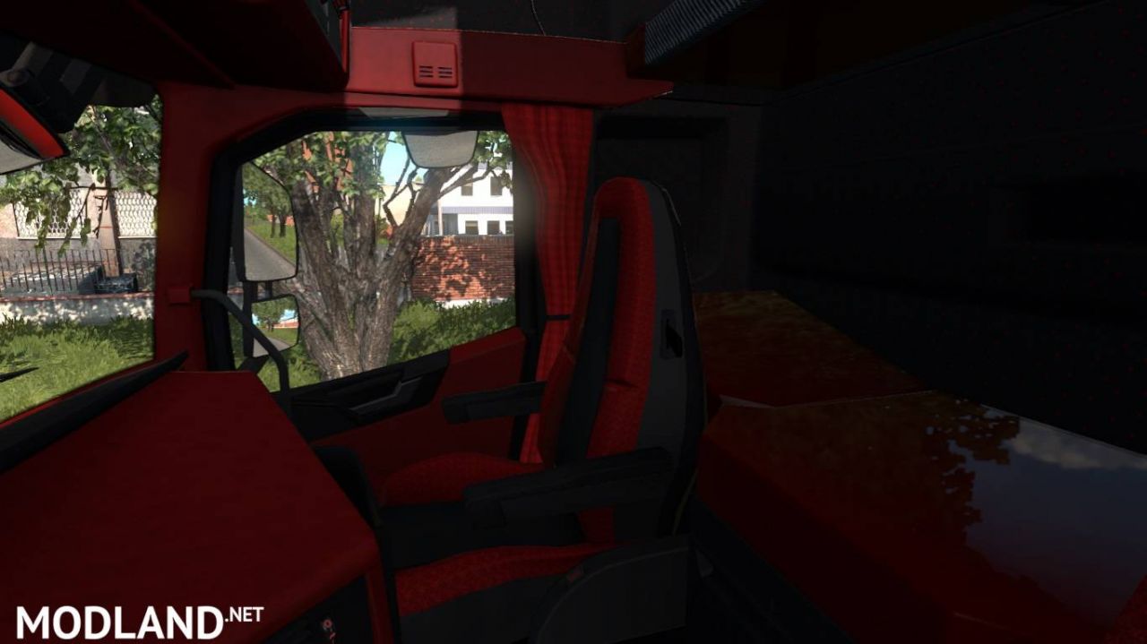 Red and Black Interior for Volvo