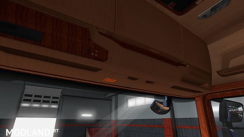 Scania S Wood Interior