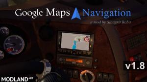 ETS 2 - Google Maps Navigation