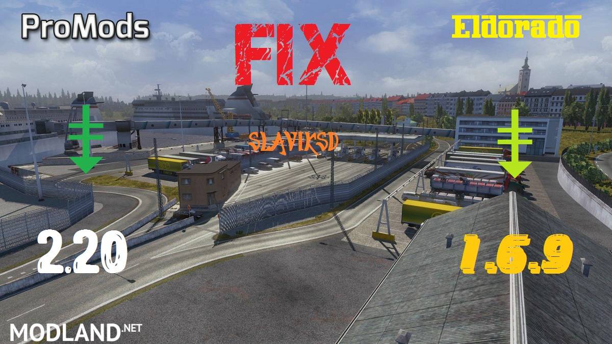 Fix ProMods + Eldorado + ferry