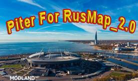 Addon Petersburg and Vyborg for RusMap 2.0