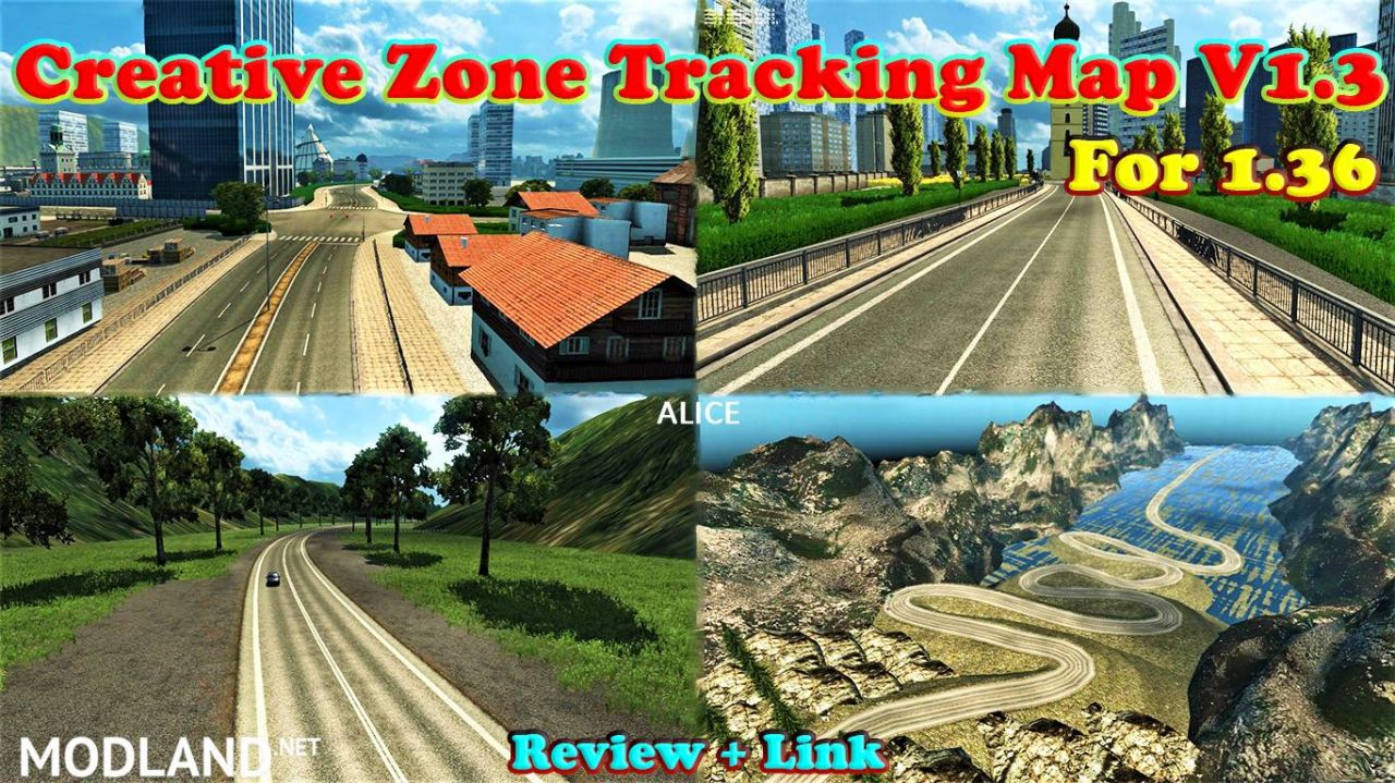 Creative Zone Tracking Map v1.3 For 1.36