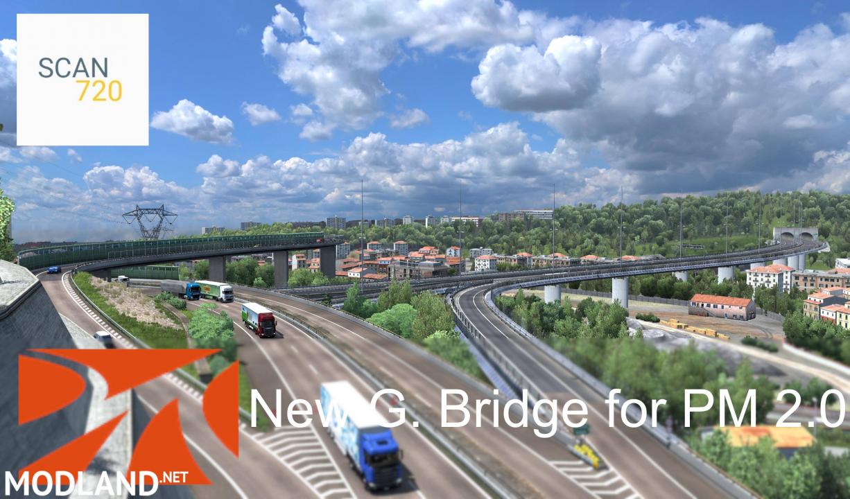 New Genova Bridge for ProMods 2.0 Addon [1.37.x]