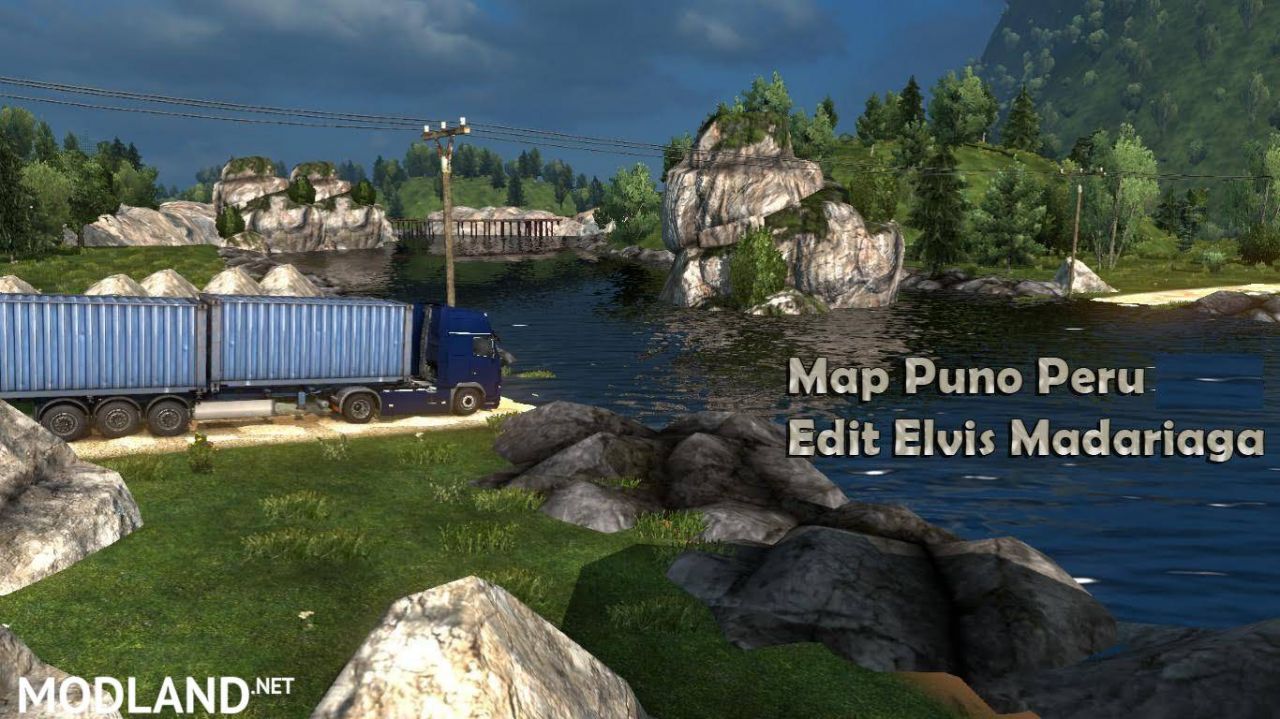 Map Puno Peru DX11 ETS2 1.36.x