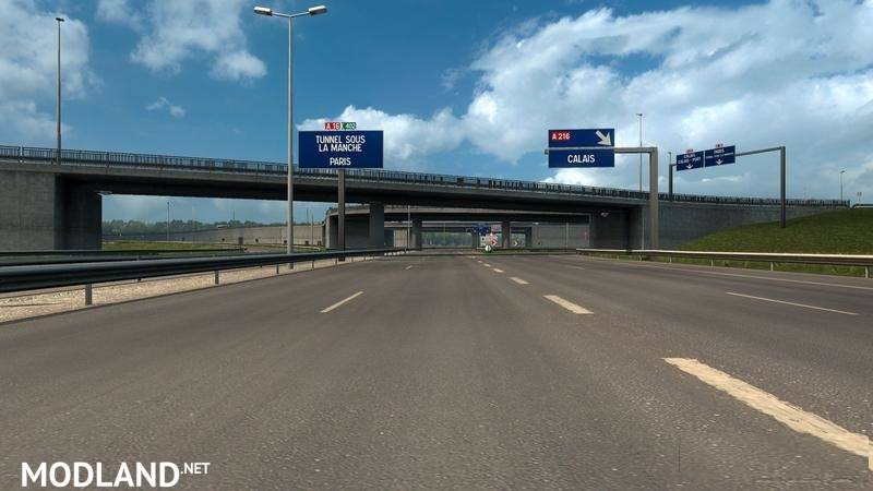 Calais A16 and A216 Highway Junction Mod