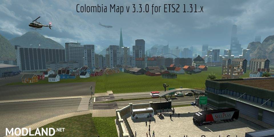Colombia Map v 3.3.0 (ETS2 1.31.x)