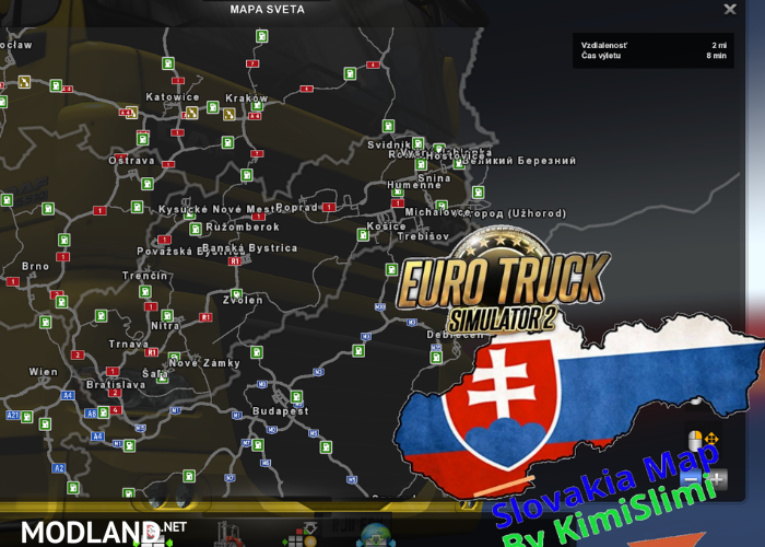 New Slovakia Map by KimiSlimi V.9.B = FIXED TRUCK DEALER UPGRADE TRUCKS