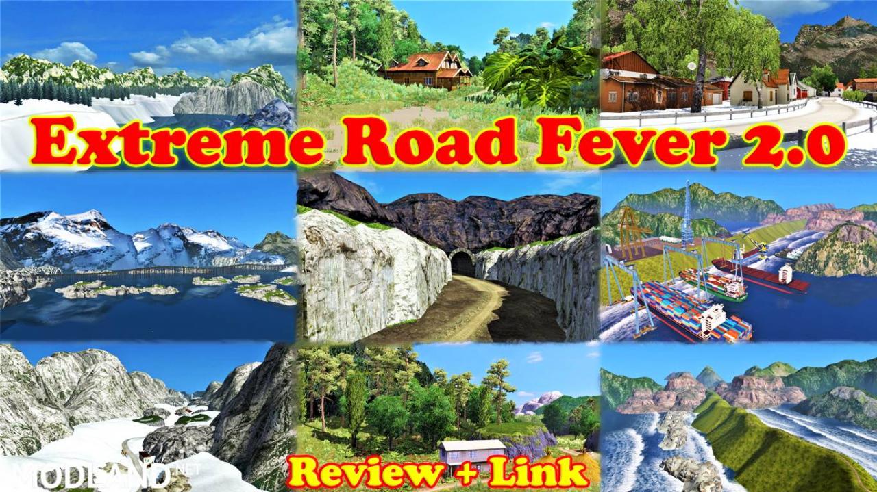 Extreme Road Fever 2.0 : ERF Map 2.0 (1.36-1.37)