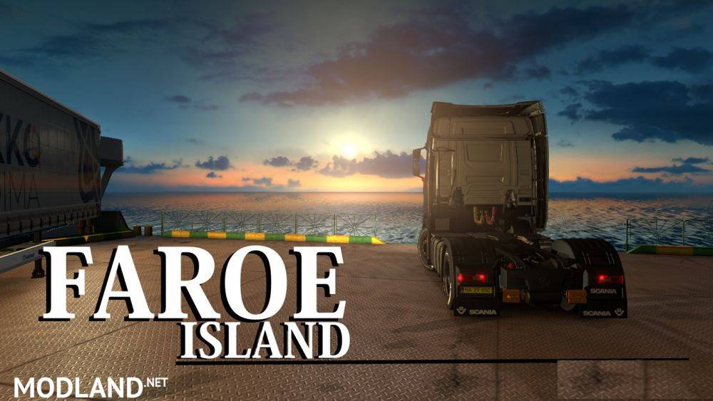 Map Faroe island (Part 1) 1.36