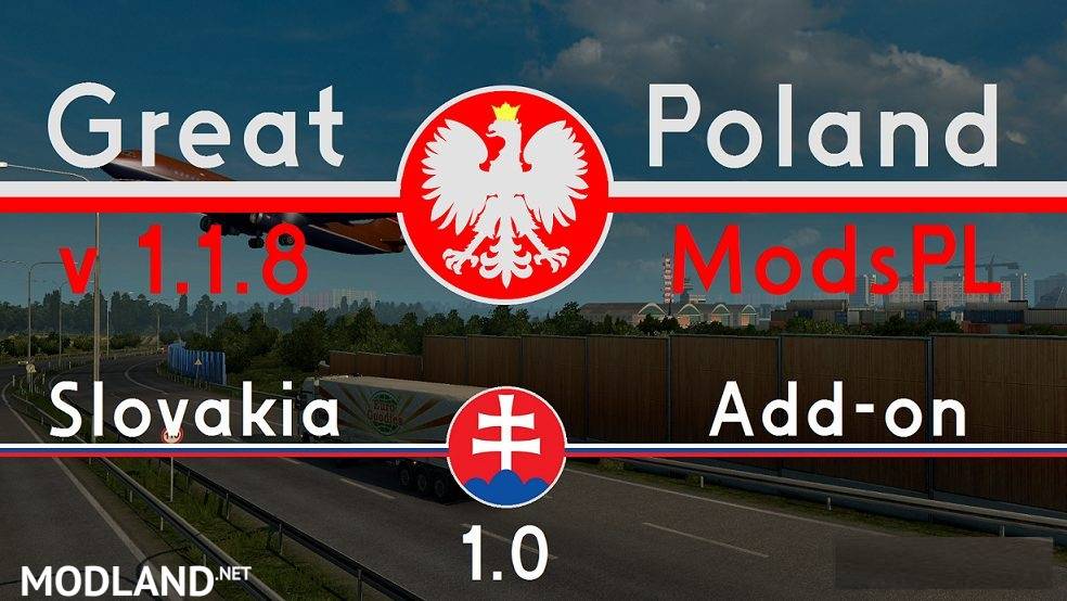Great Poland v 1.1.8 by ModsPL + Slovakia Add-on 1.0