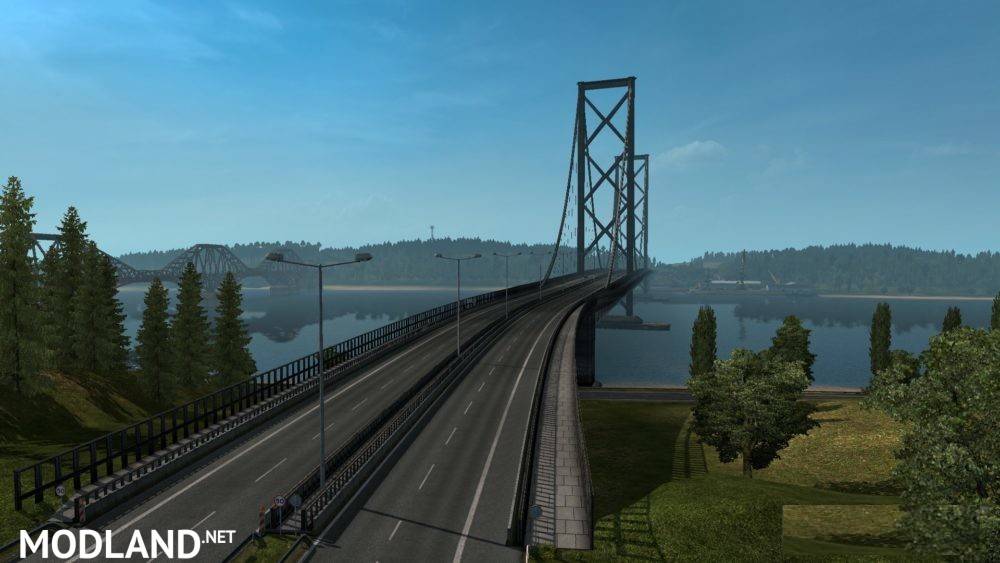 [1.32] [No DLC is Required] M90 Forth Road Bridge Improvement Mod