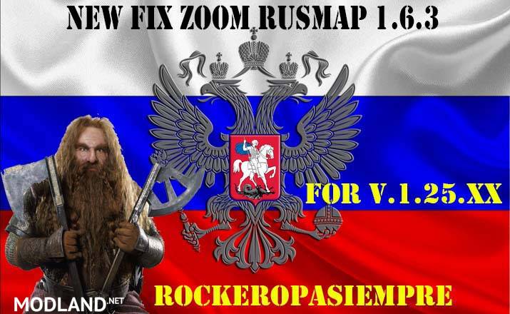 RusMap Zoom 1.6.3 NEW FIX for V 1.25.x (fixed)