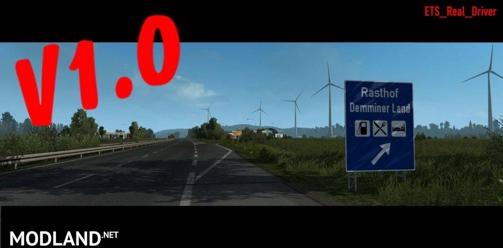 Mod Map Extension v 1.0 for ETS2
