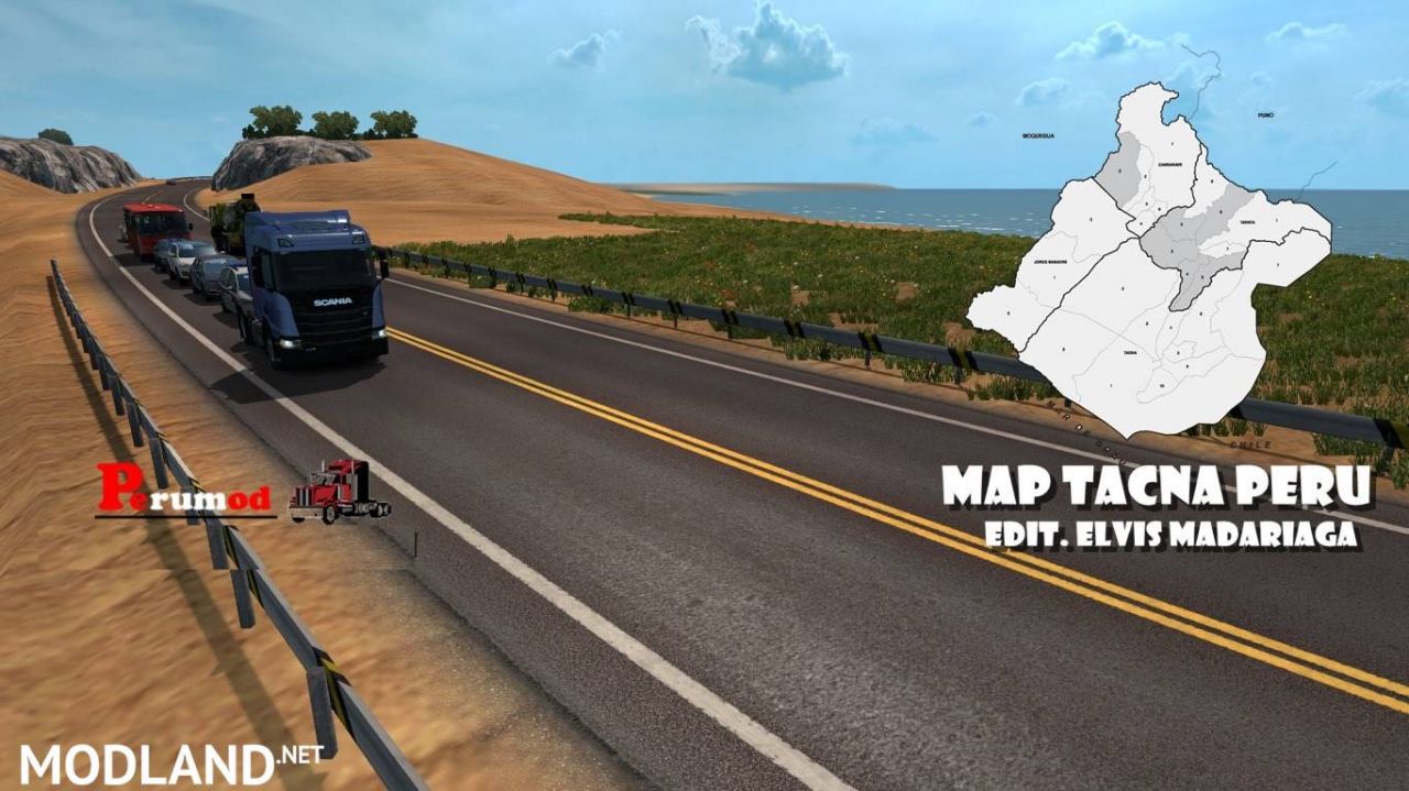 Map Puno Peru v1.9 DX11 ETS2 1.35.x