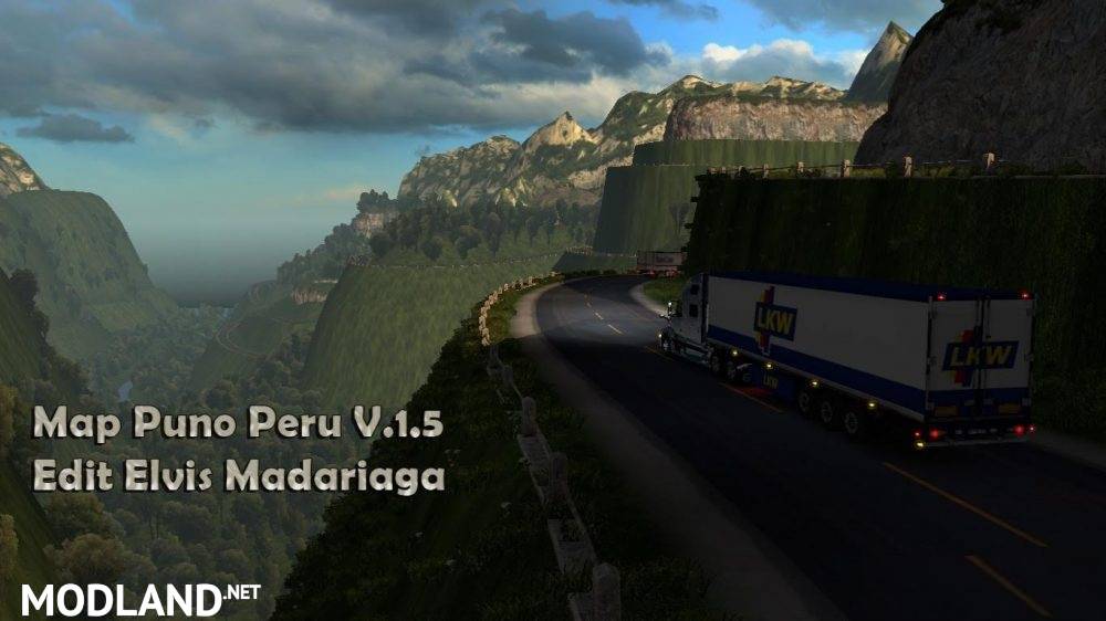 Map Puno Peru