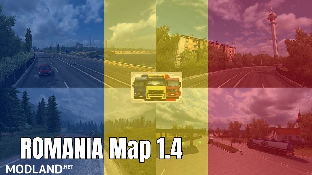 ROMANIA Map 1.4