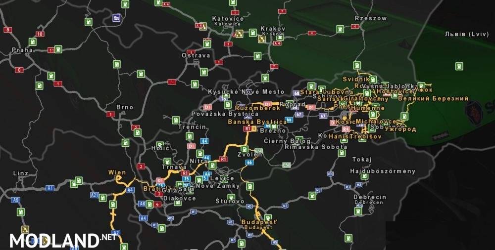 New Slovakia Map by KimiSlimi V18 Full