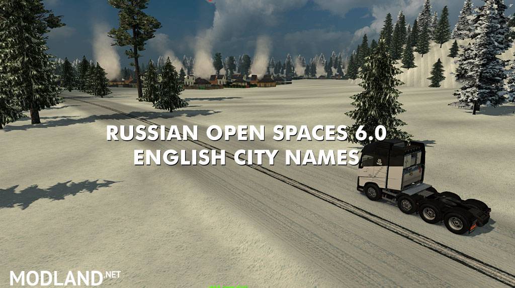 Russian Open Spaces 6.0 English city names