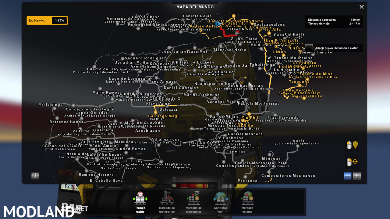 Vanessa Pashmina MAP 4.0 for ETS2