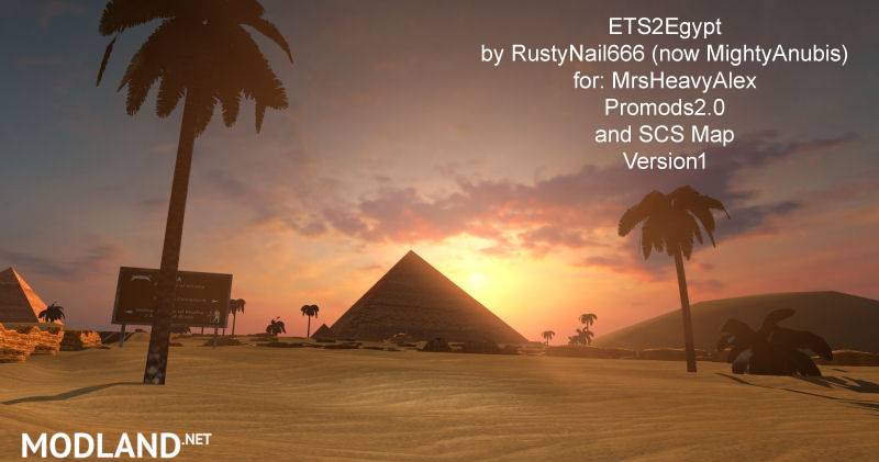  Egypt Addon for SCS Map Promods 2.0 and HeavyAlex