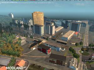 Highway Kiev-Chernobyl Map