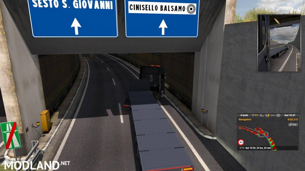 Milano Tunnel Fix for ProMods 2.43 1.36.x