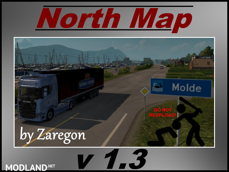 North Map v 1.3 by Zaregon