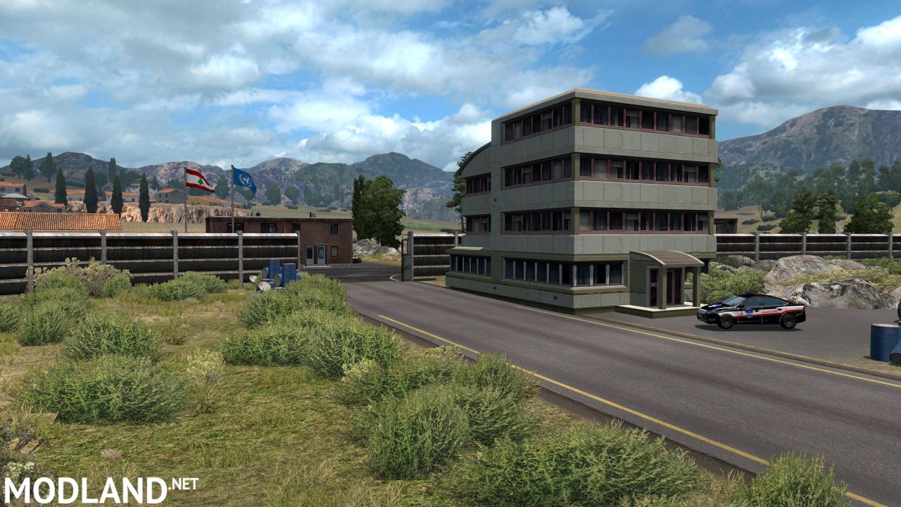 Addon: Israel - Lebanon Open border for ProMods