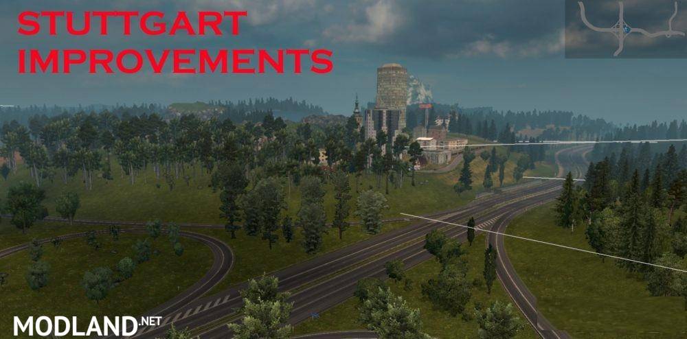 Stuttgart Improvements v1.01 (ProMods Addon)