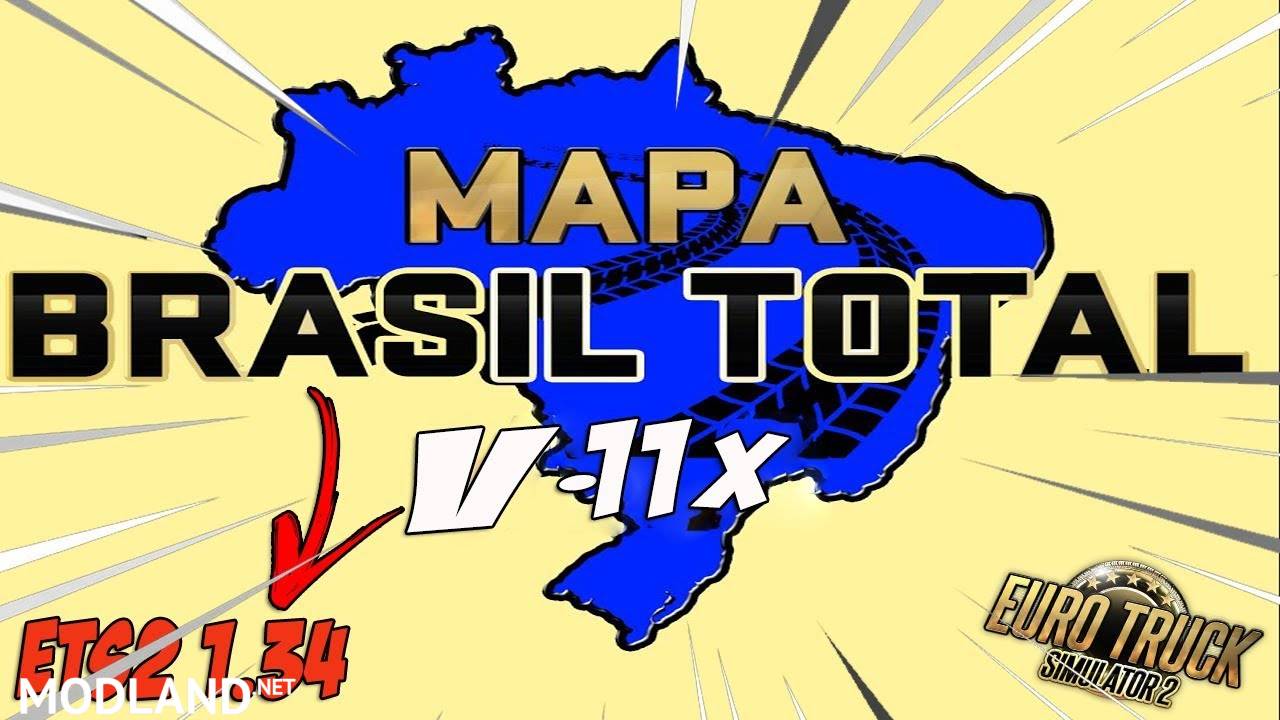 Map Brazil Total