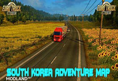 SOUTH KOREA ADVENTURE MAP