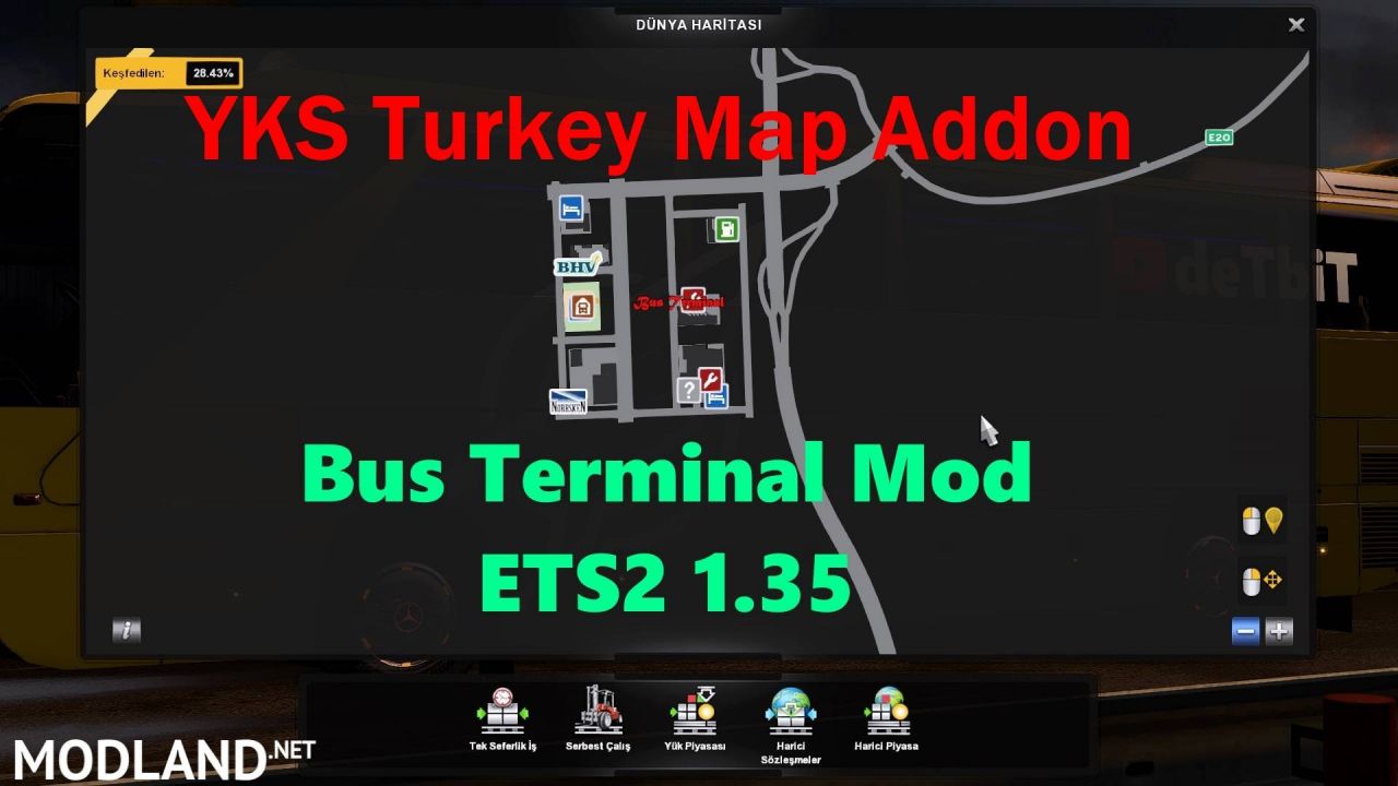 Bus Terminal v1.35 YKS Turkey Map Addon