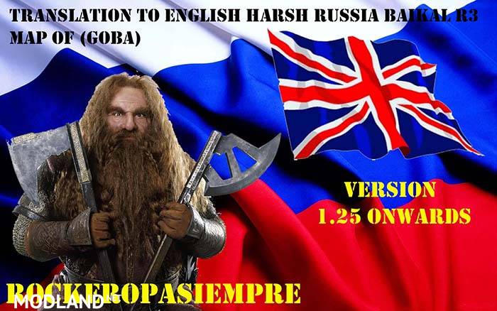 Translation to English Harsh Russia Baikal R3 1.25.XX