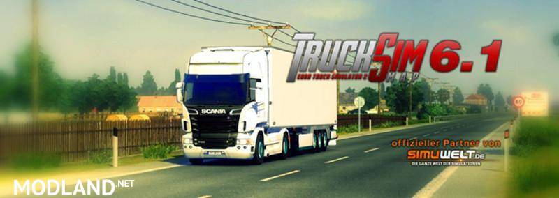 TruckSimMap 6.1.1 for patch 1.21.x