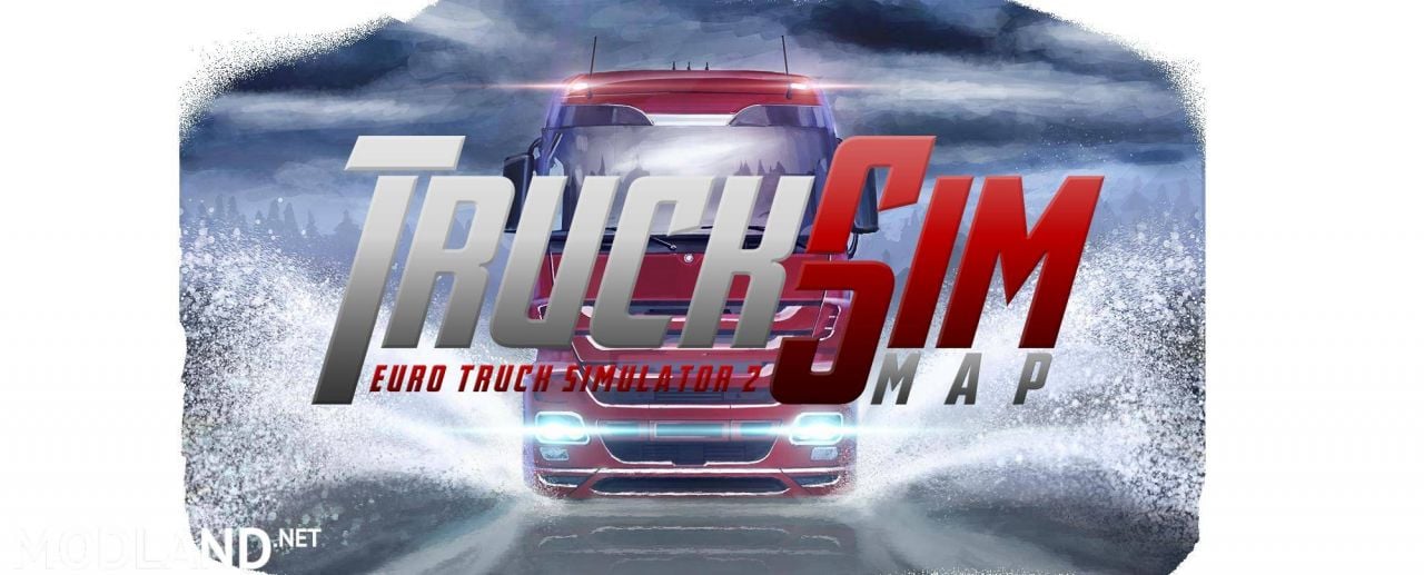 Truck Sim Map 6.4 for 1.25 