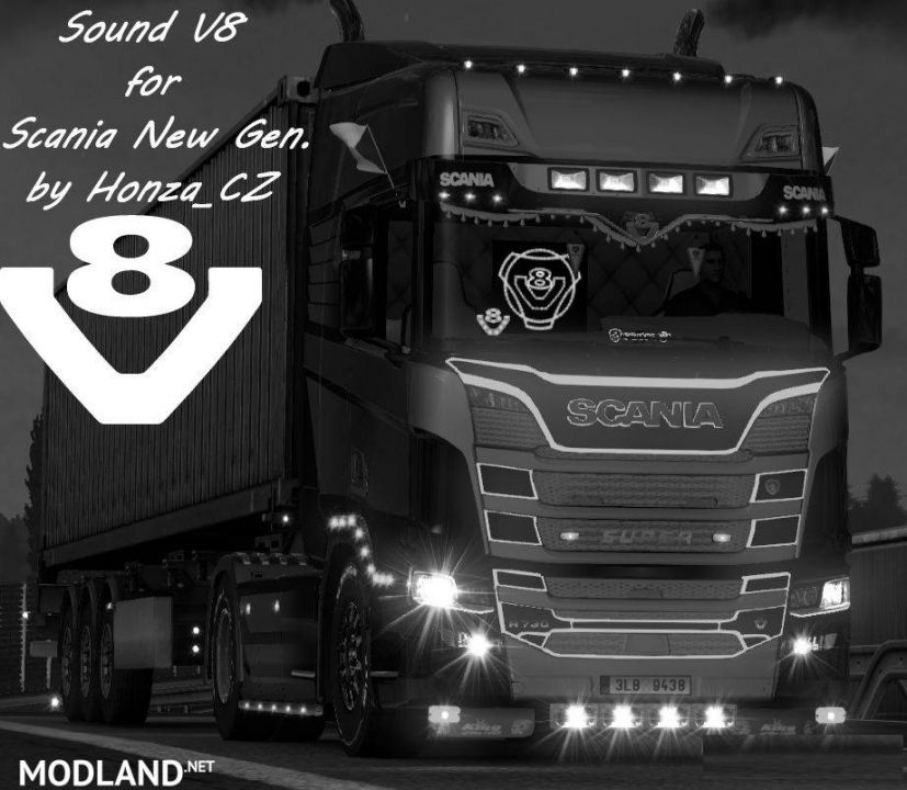 Sound V8 for Scania New Gen