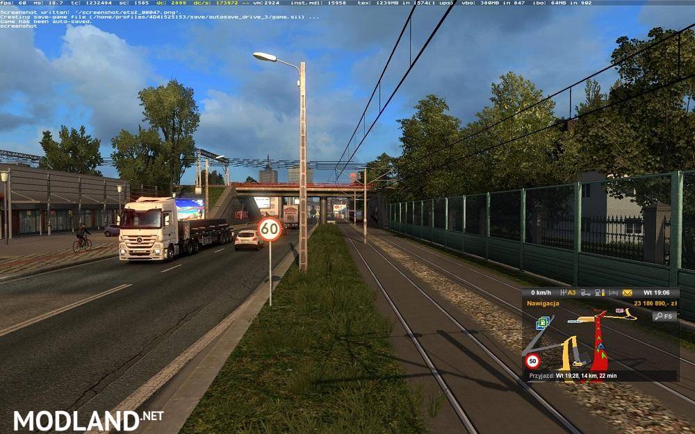 Poland Rebuilding 2.4.1 (for PM 2.43 and ETS2 1.36) - ETS 2