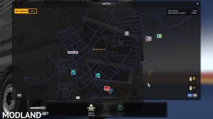 Map of Minsk-Moscow-Crimea - ETS 2