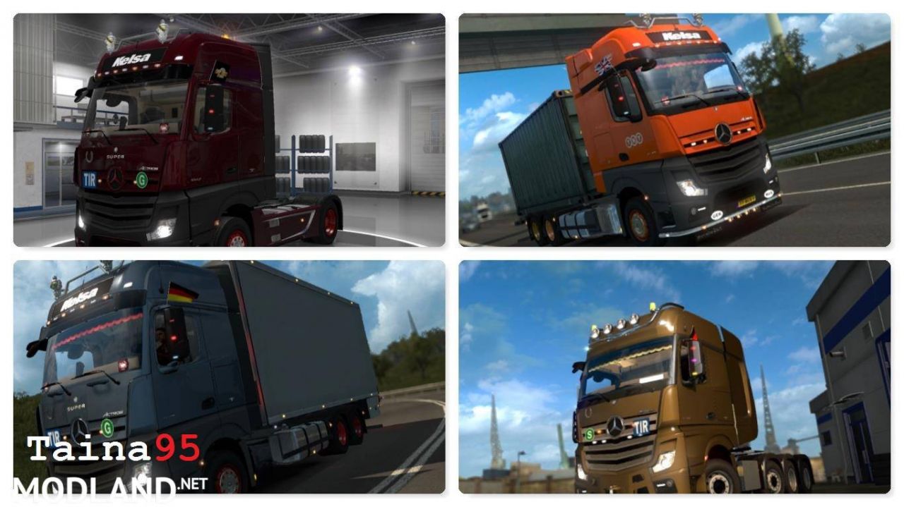Mercedes Actros Mp4