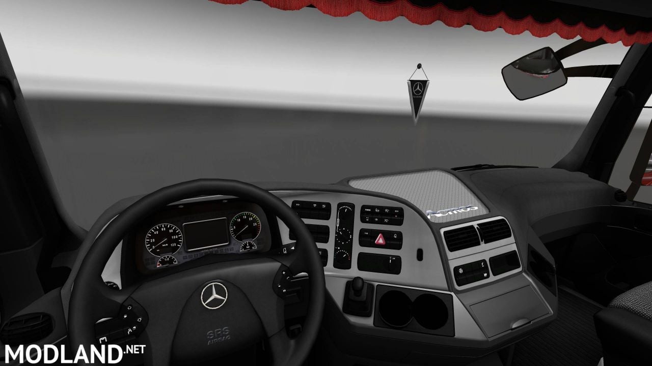 Mercedes-Benz Actros MP3 Interior/Exterior Rework ver. 1.1