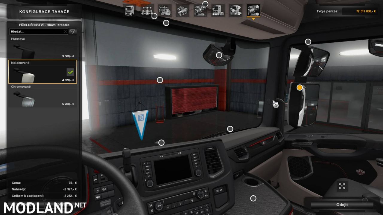 TrucksBook interior decors